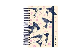 ΗΜΕΡΟΛΟΓΙΟ ΣΠΙΡΑΛ KOKONOTE MUSE WABI SABI ΗΜΕΡΗΣΙΟ 17,5x21,5cm 2026